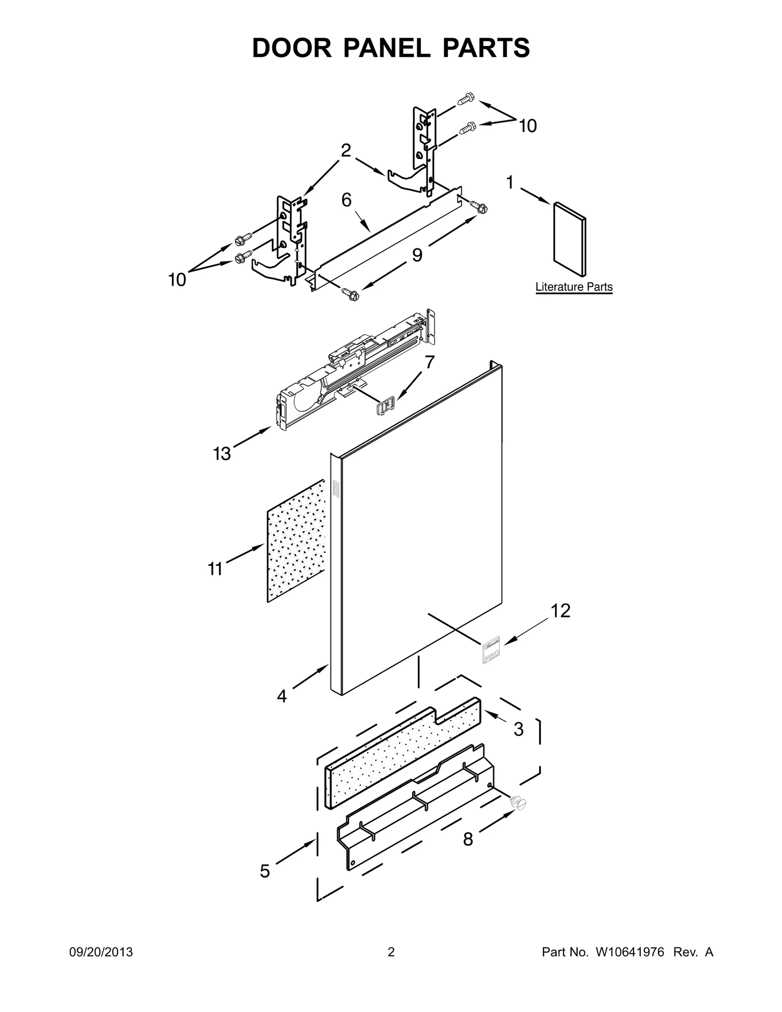 DOOR PANEL PARTS