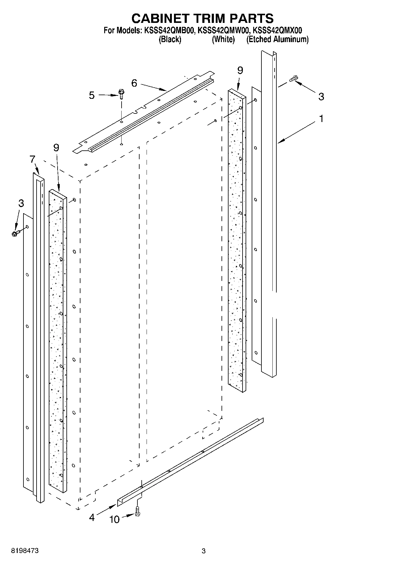02 - CABINET TRIM PARTS