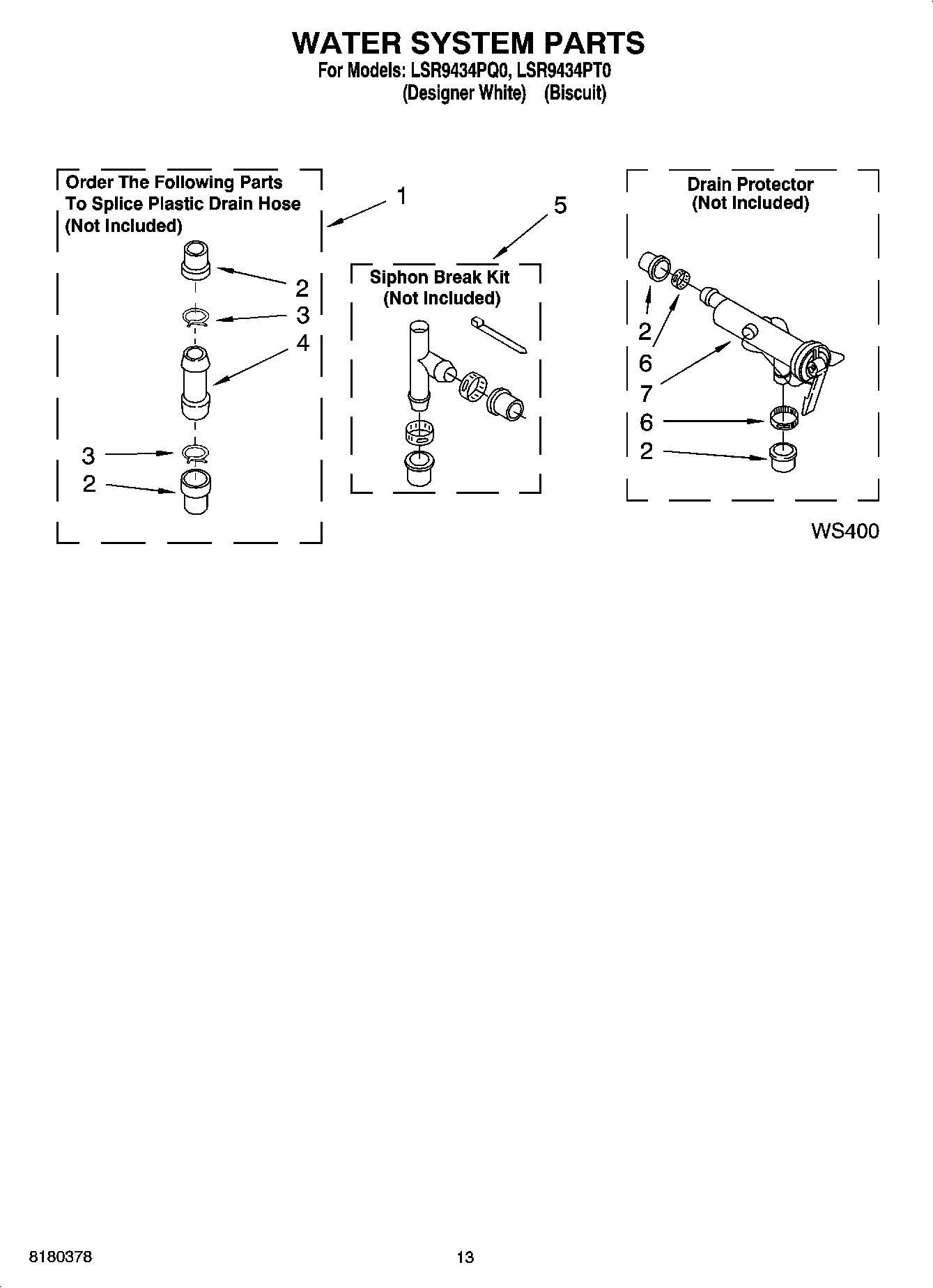 09 - WATER SYSTEM PARTS