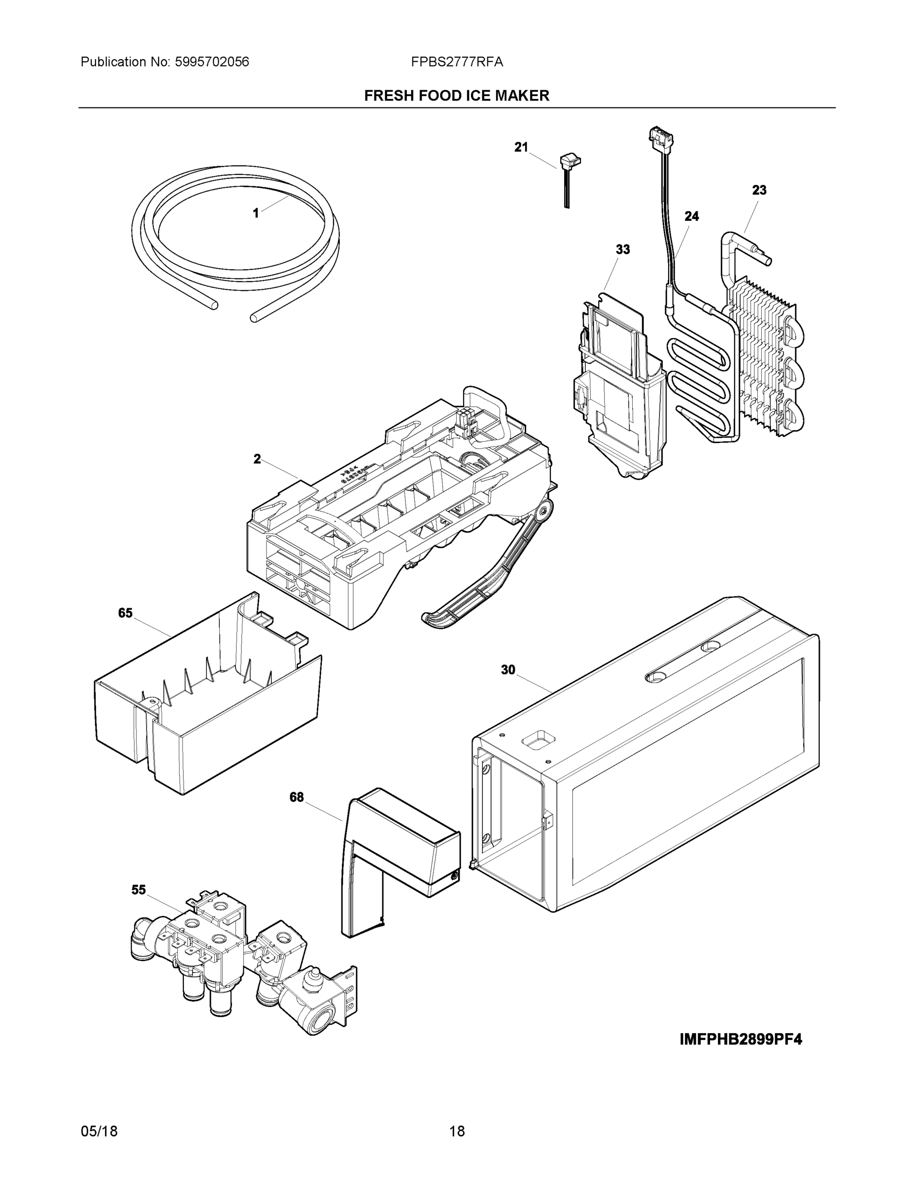 09 - FRESH FOOD ICE MAKER