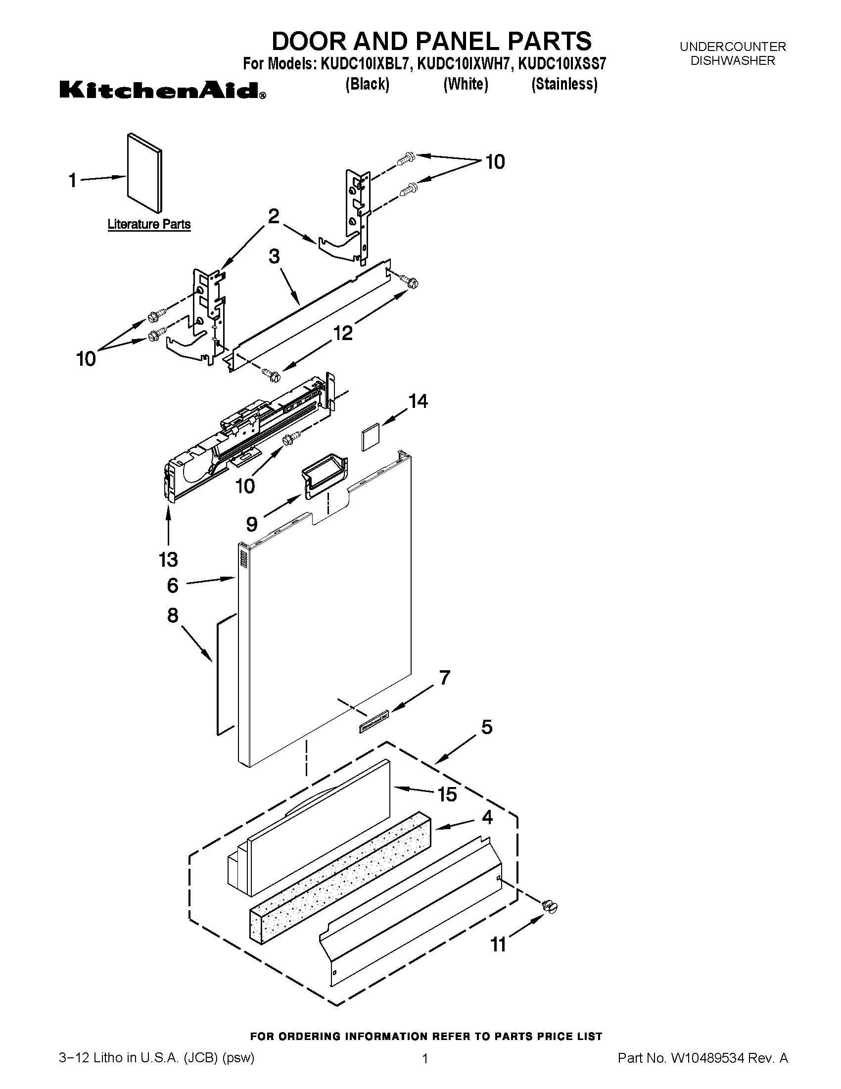 01 - DOOR AND PANEL PARTS