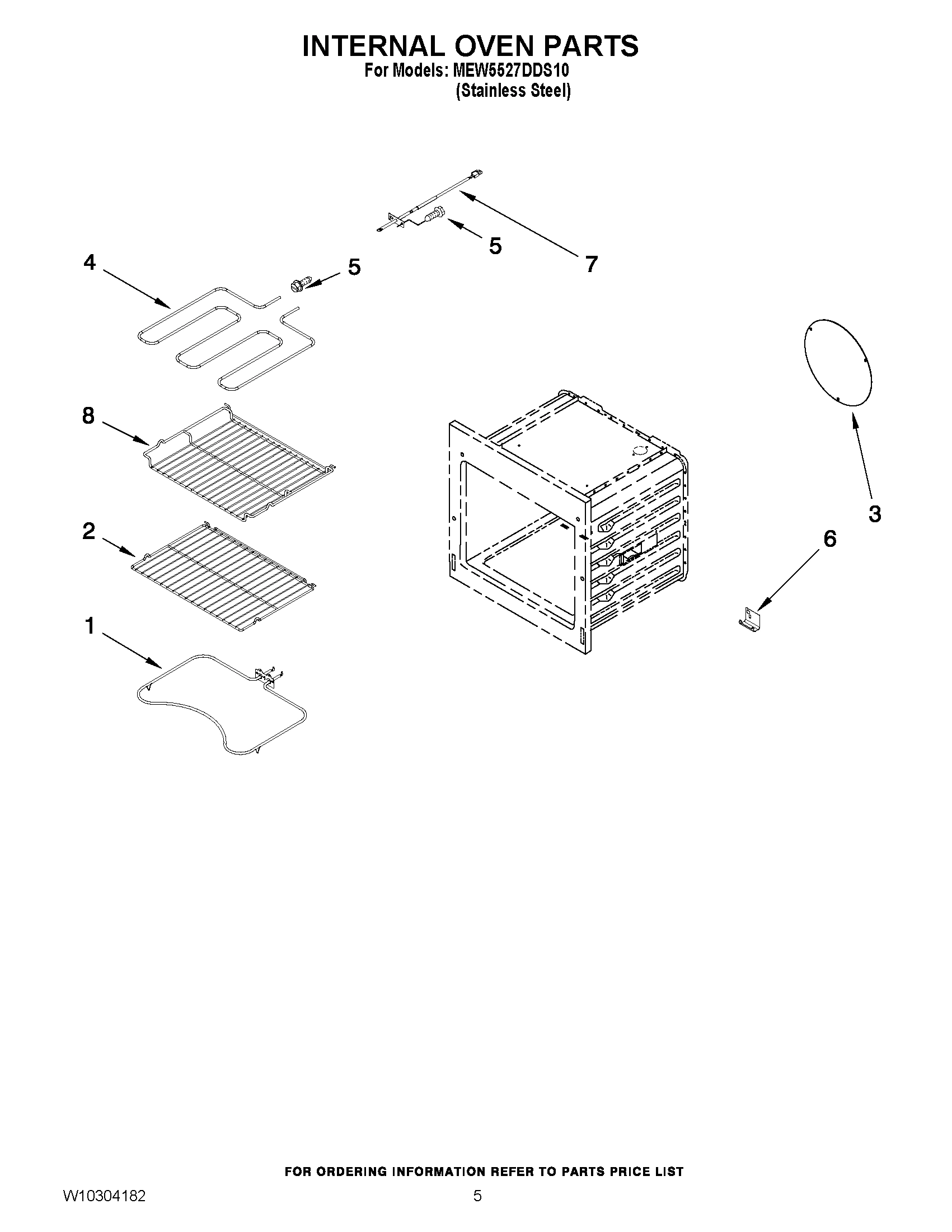 03 - INTERNAL OVEN PARTS