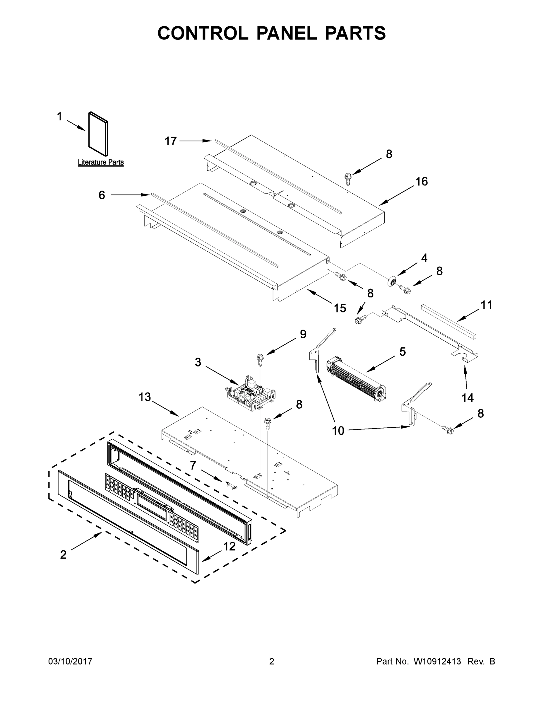 02 - CONTROL PANEL PARTS