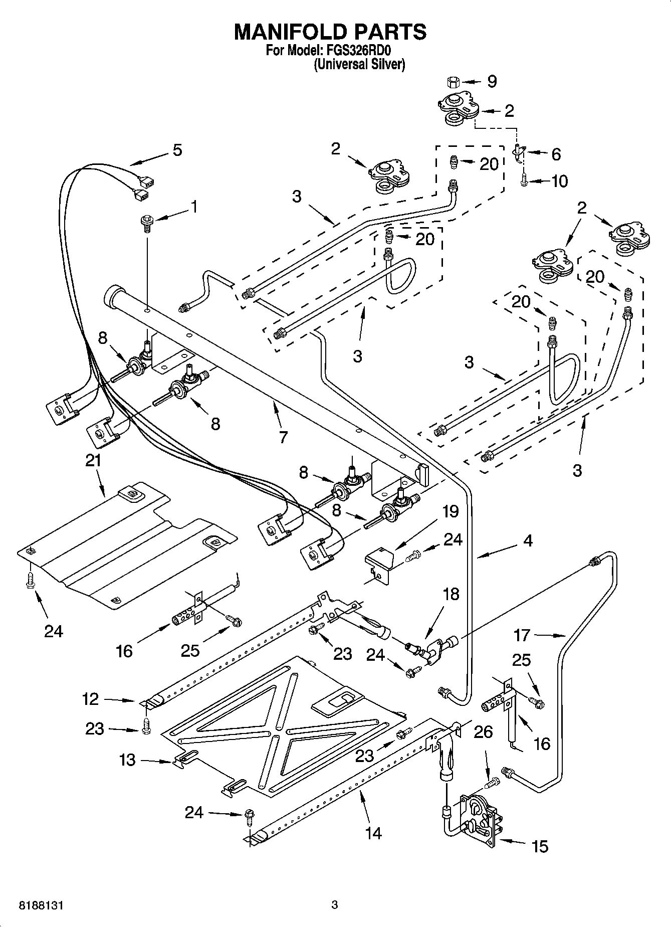 03 - MANIFOLD PARTS