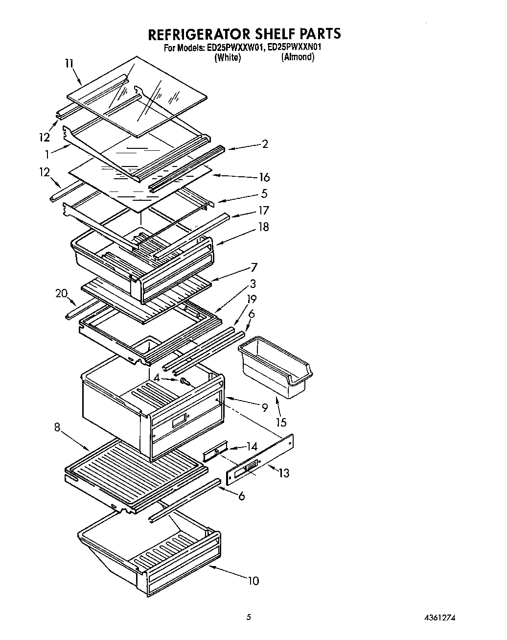 04 - REFRIGERATOR SHELF