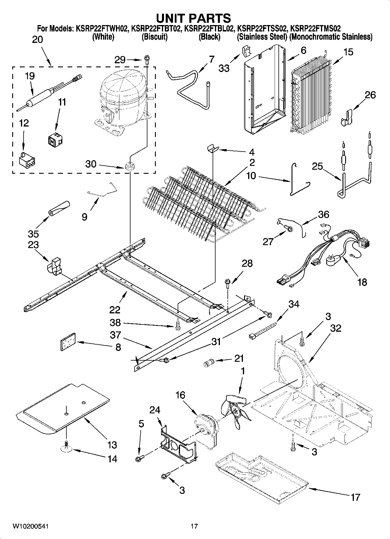 10 - UNIT PARTS