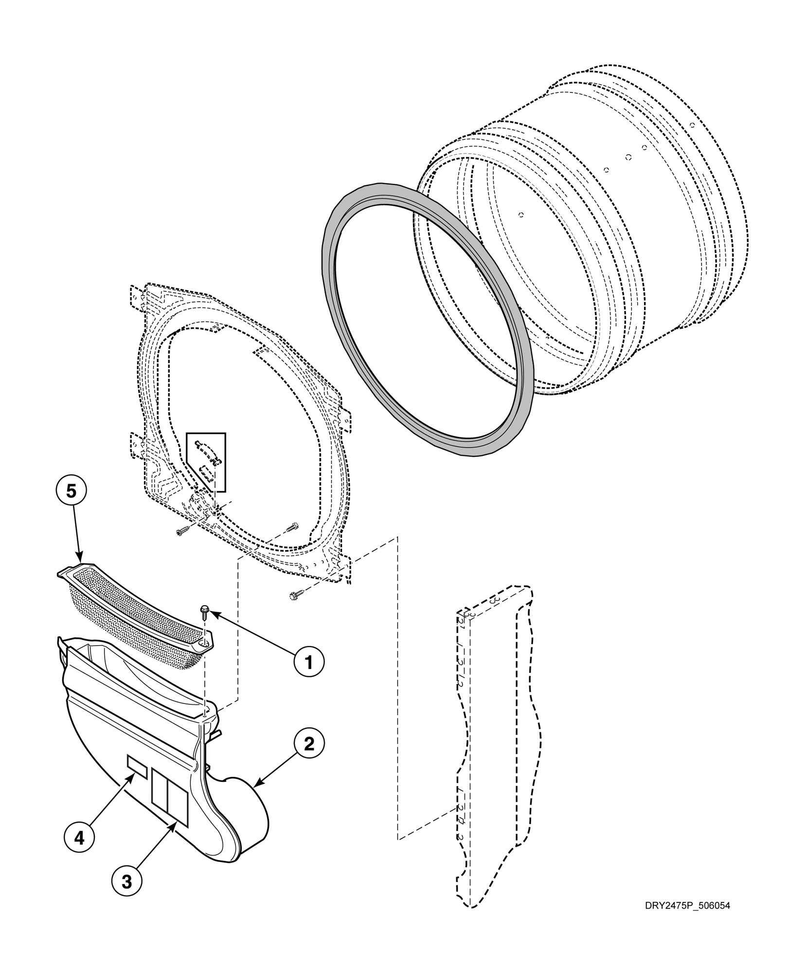 Air Duct - Without Front Bulkhead Light