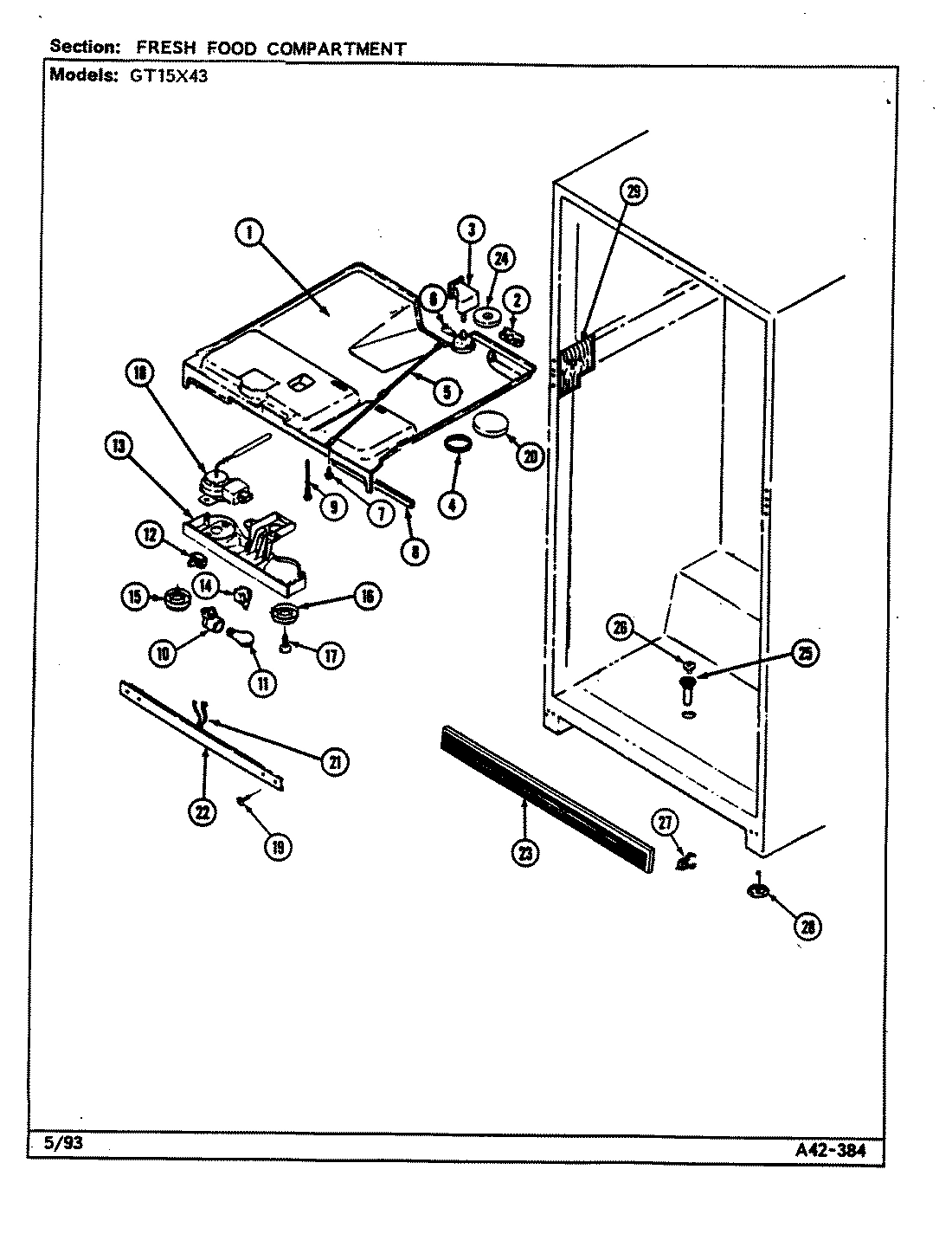 03 - FRESH FOOD COMPARTMENT