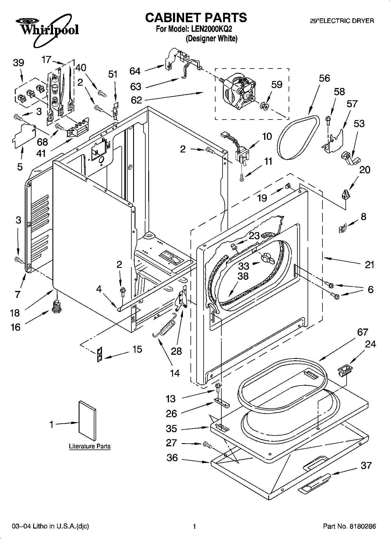 01 - CABINET PARTS