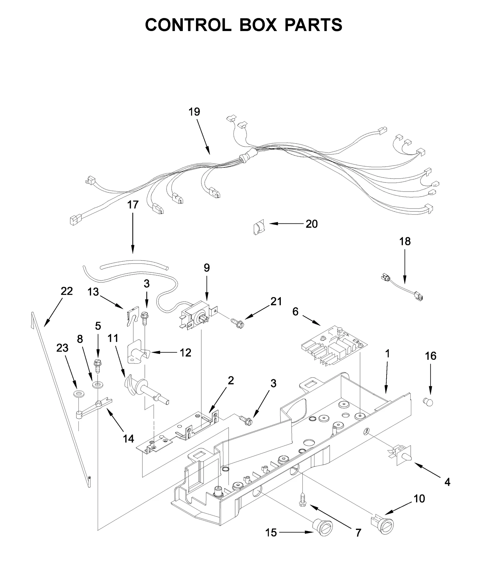 CONTROL BOX PARTS