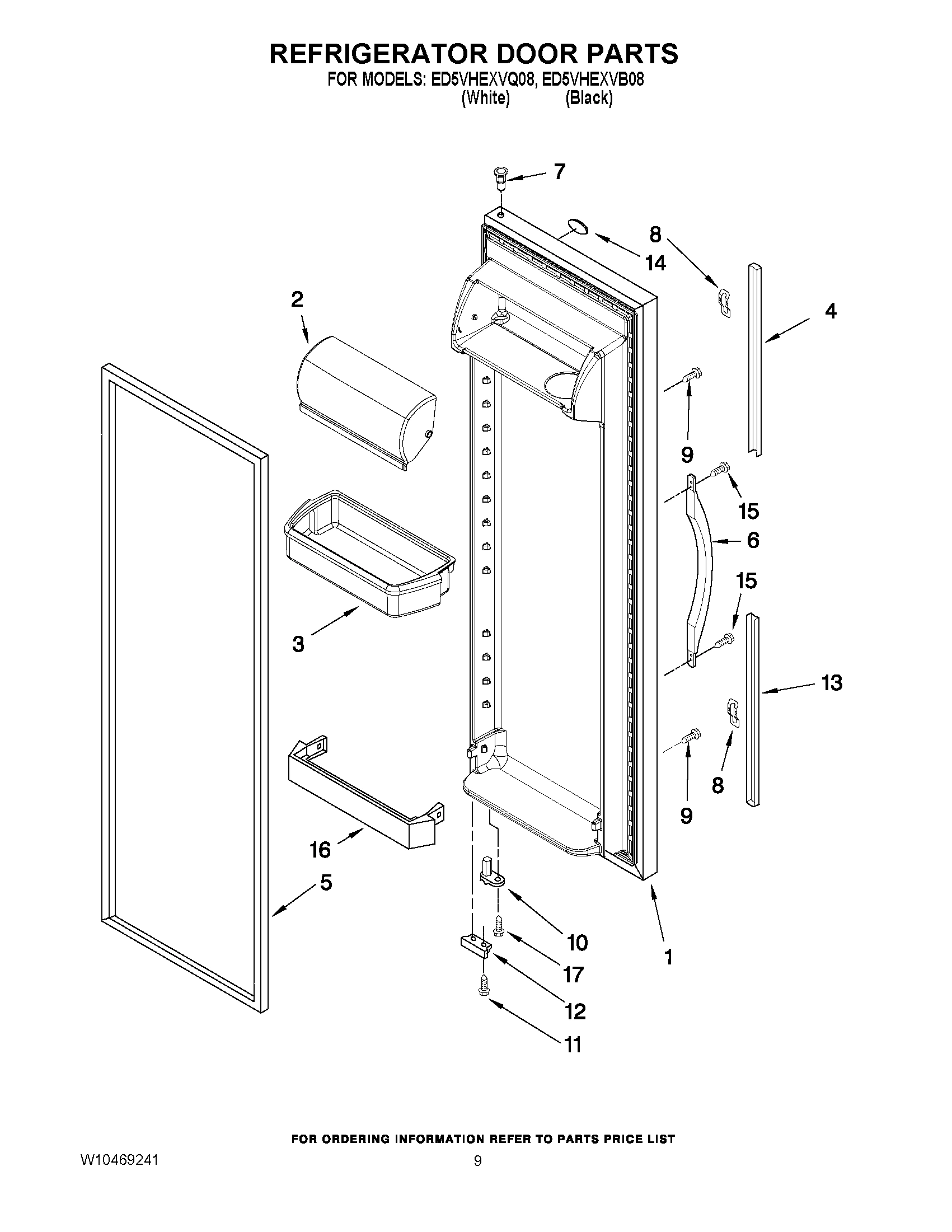 06 - REFRIGERATOR DOOR PARTS
