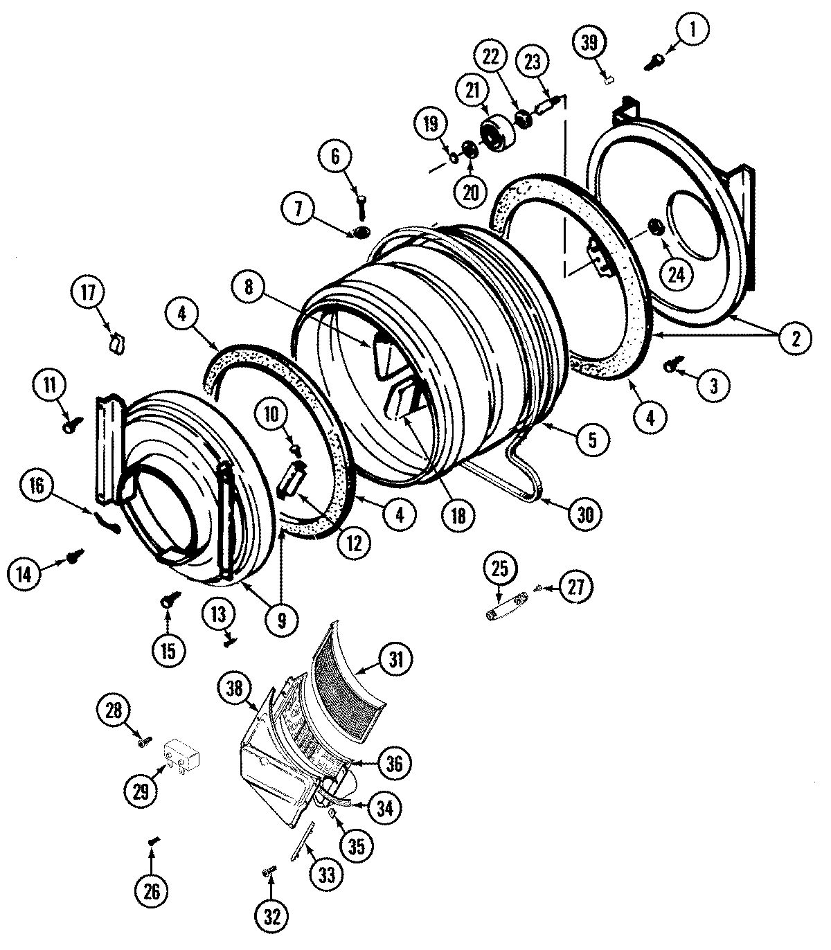 14 - TUMBLER (LSG9900AAM)