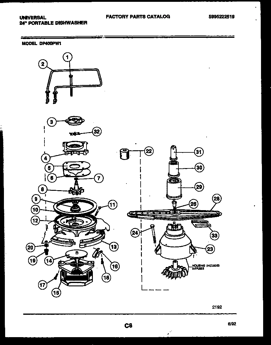 06 - MOTOR PUMP PARTS