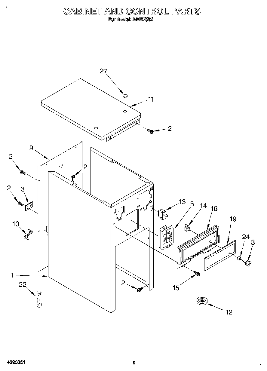 05 - CABINET AND CONTROL