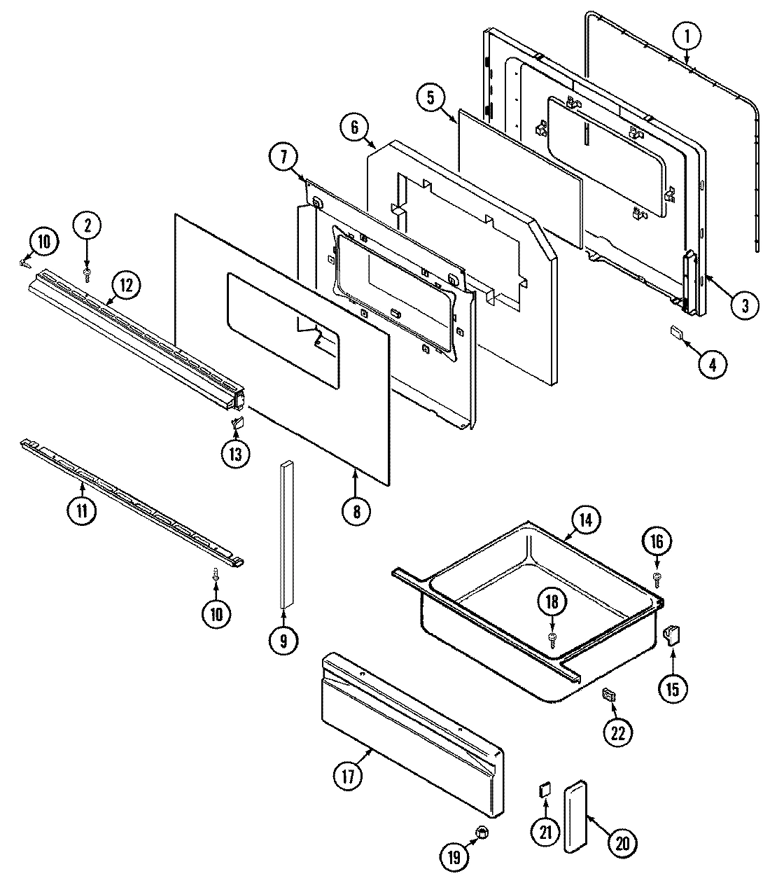 02 - DOOR/DRAWER (6551XUx)