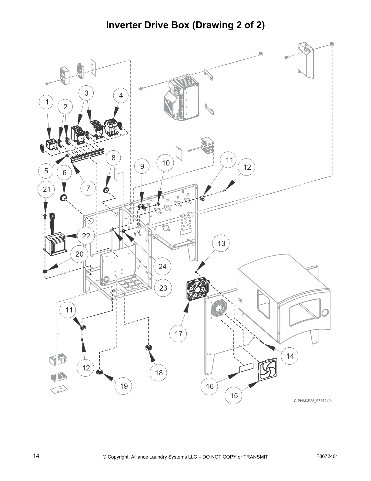 Inverter Drive Box (Drawing 2 of 2)