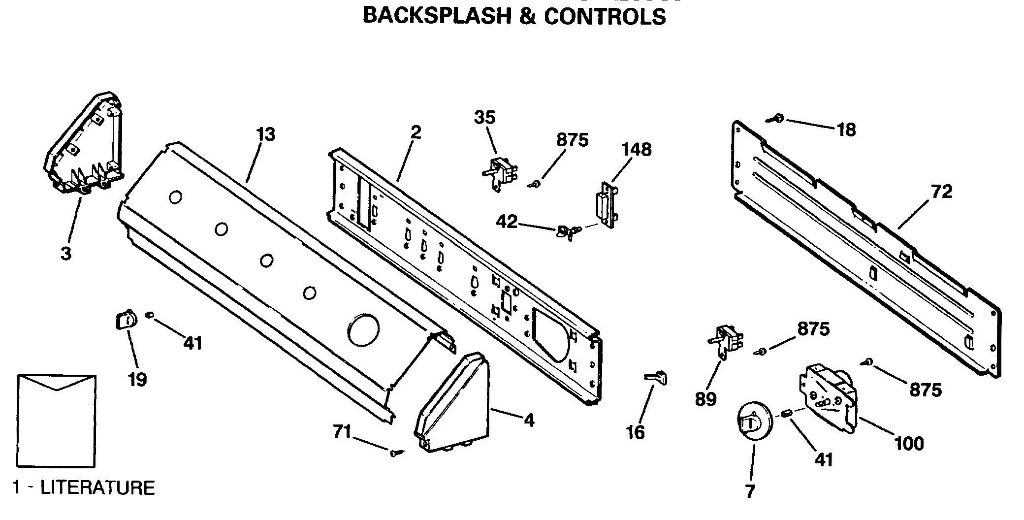 BACKSPLASH & CONTROLS