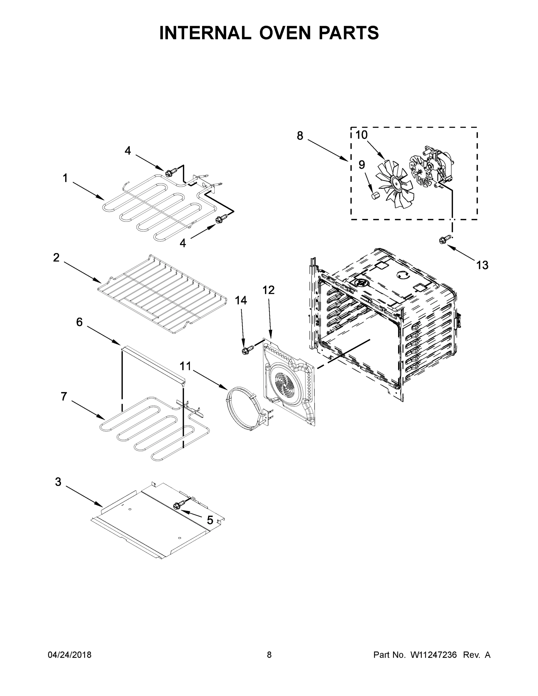05 - INTERNAL OVEN PARTS