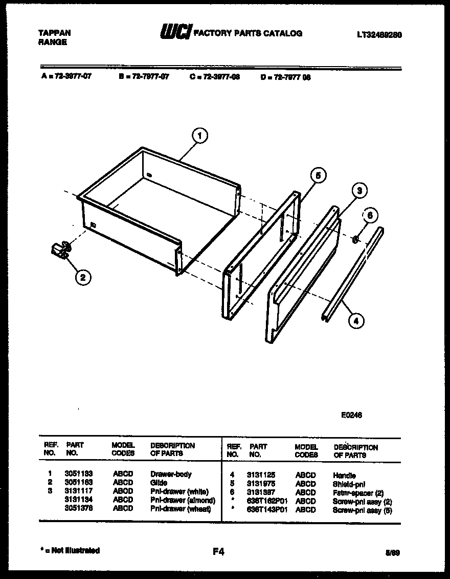 04 - DRAWER PARTS