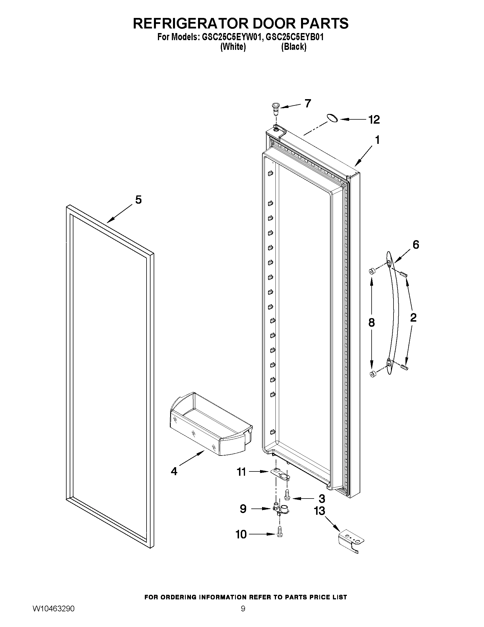 06 - REFRIGERATOR DOOR PARTS