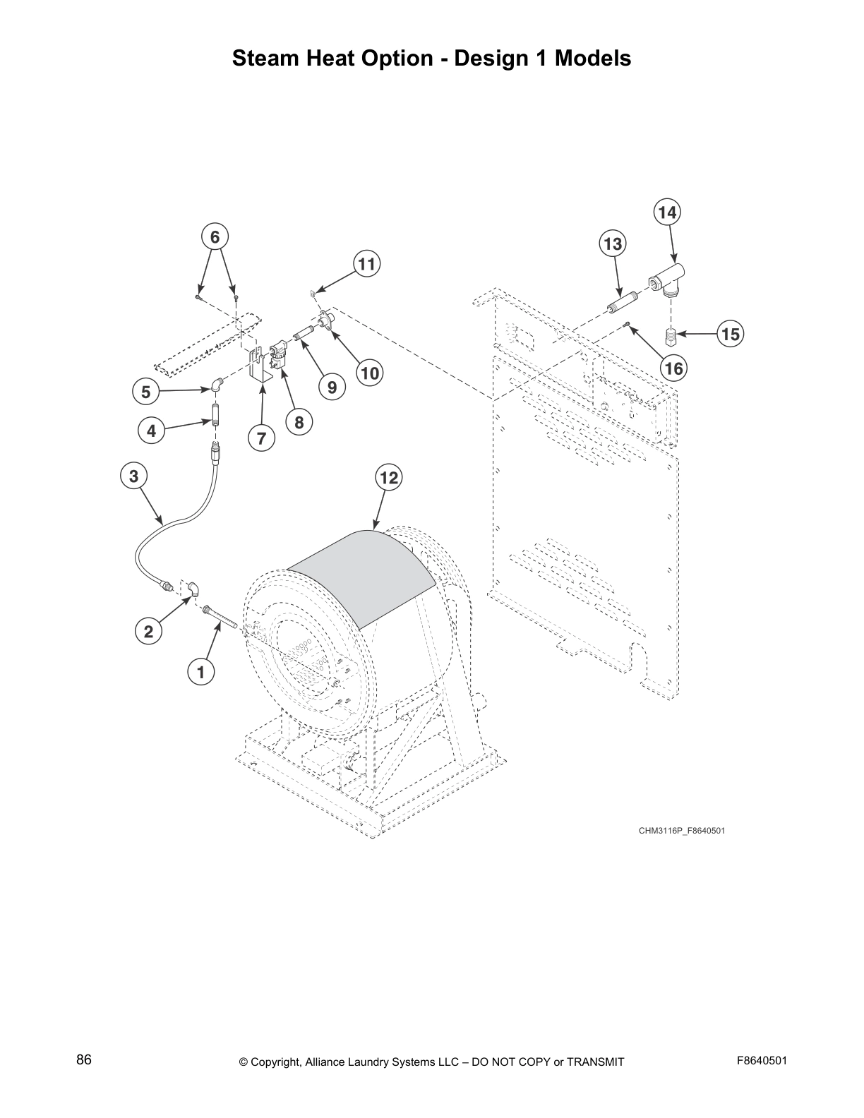 Steam Heat Option - Design 1 Models