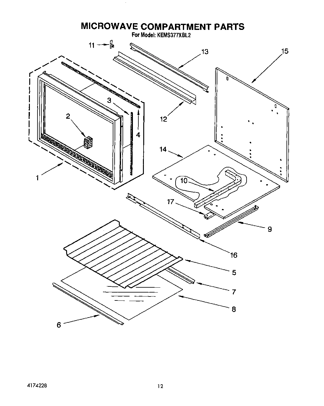 09 - MICROWAVE COMPARTMENT