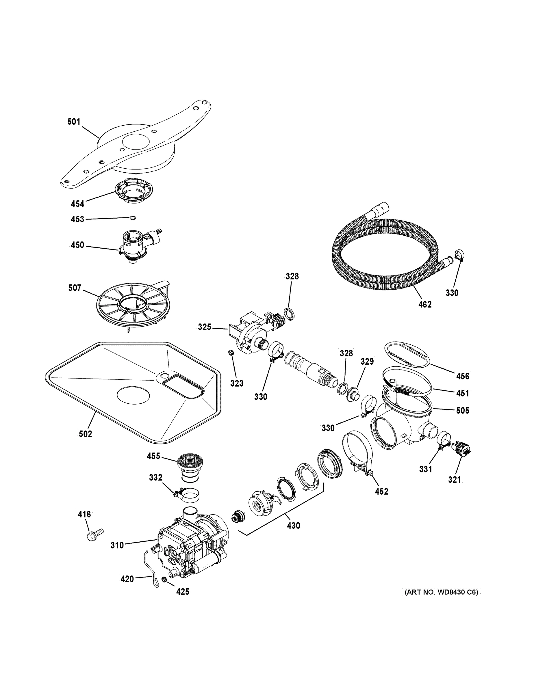 MOTOR-PUMP MECHANISM