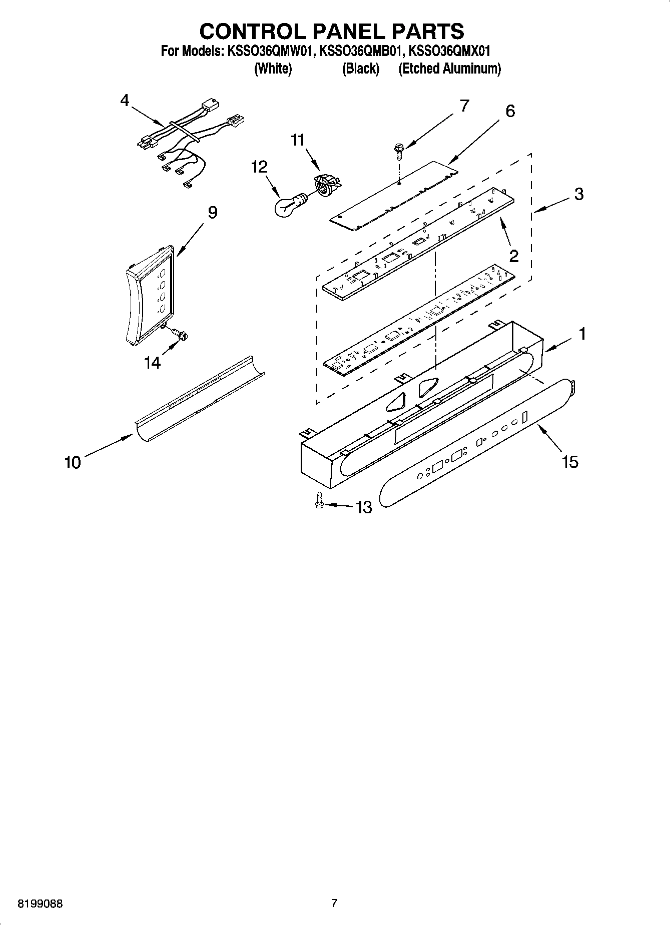 05 - CONTROL PANEL PARTS