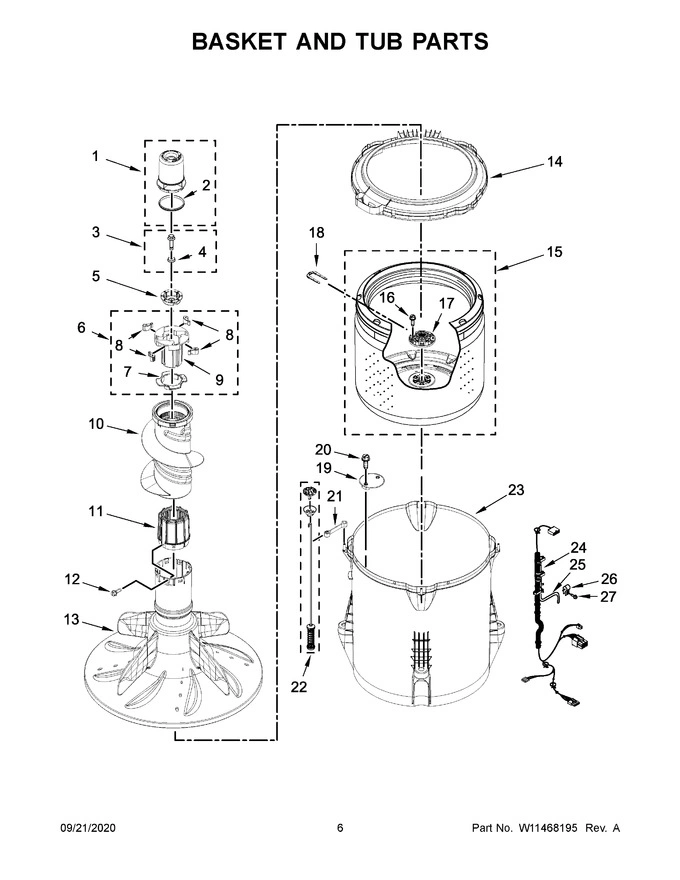 04 - BASKET AND TUB PARTS