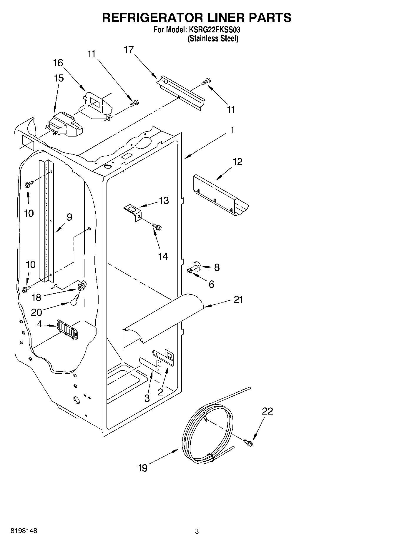 02 - REFRIGERATOR LINER