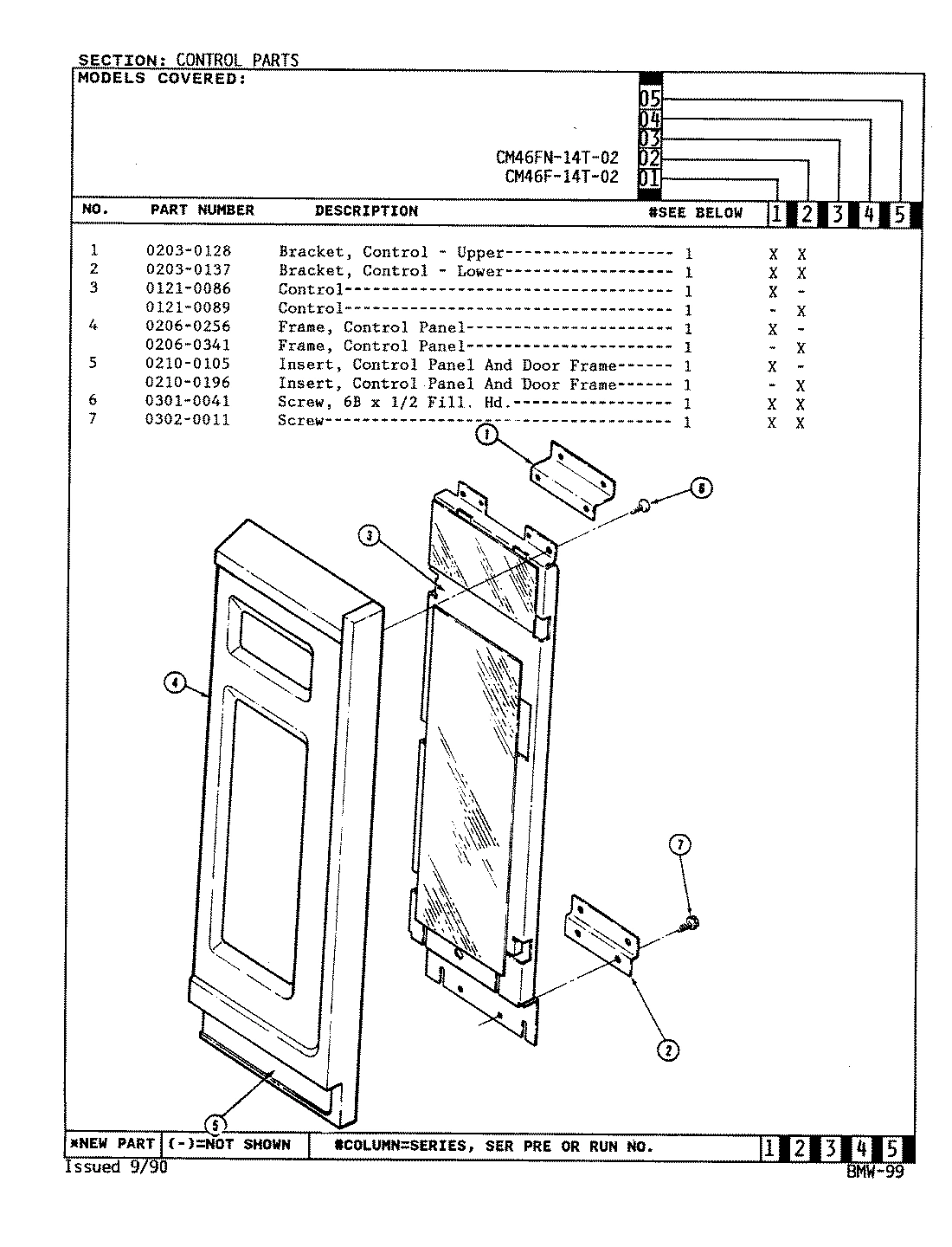04 - CONTROL PANEL (CM46F-14T-02)