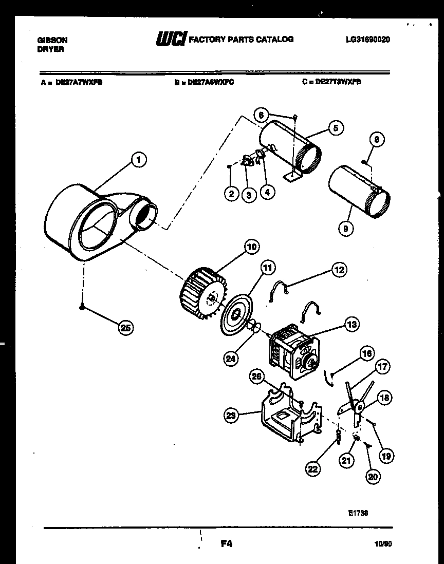 05 - MOTOR AND BLOWER PARTS