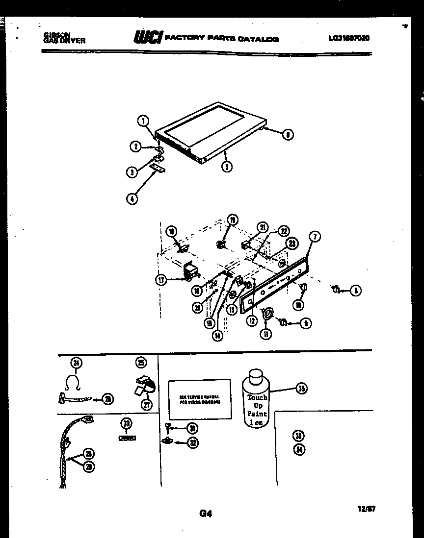 04 - TOP, CONTROLS AND MISCELLANEOUS PAR