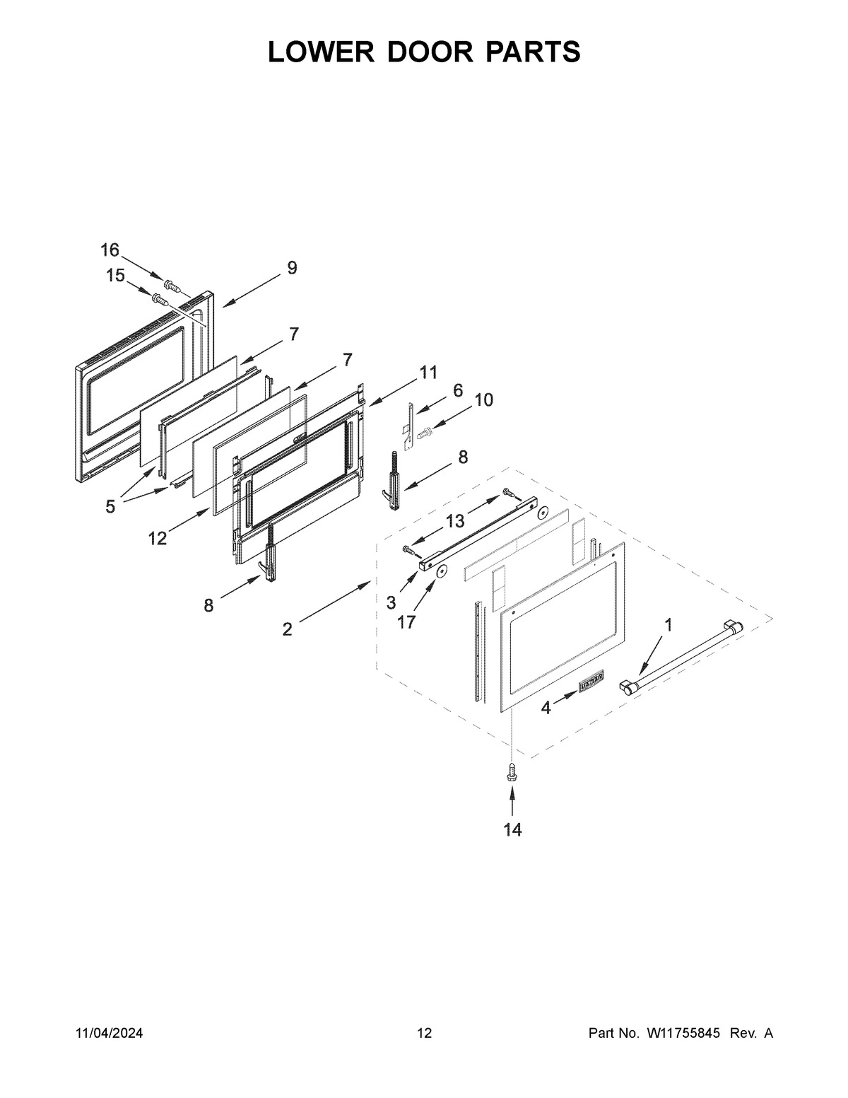 07 - LOWER DOOR PARTS