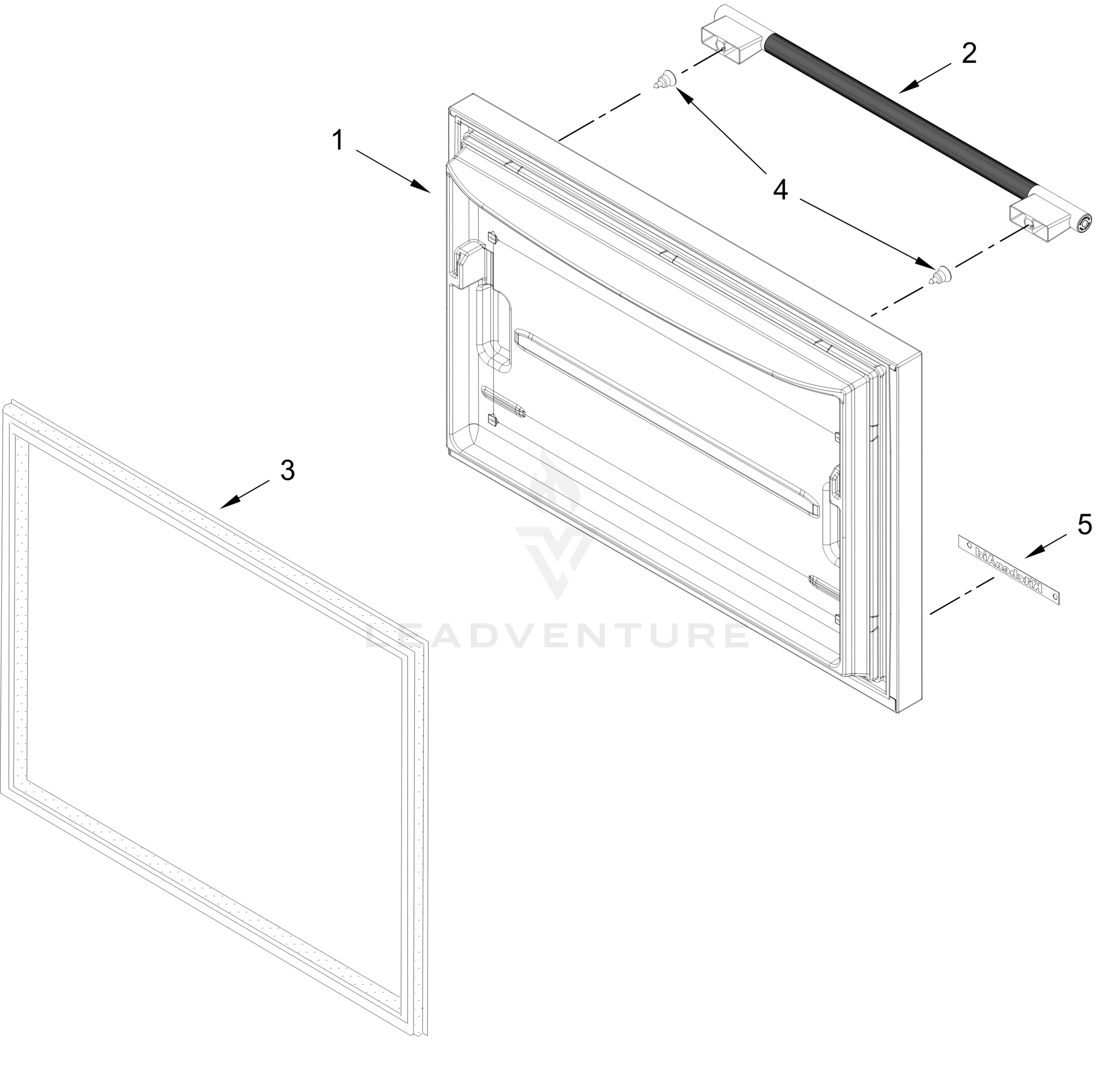 FREEZER DOOR PARTS