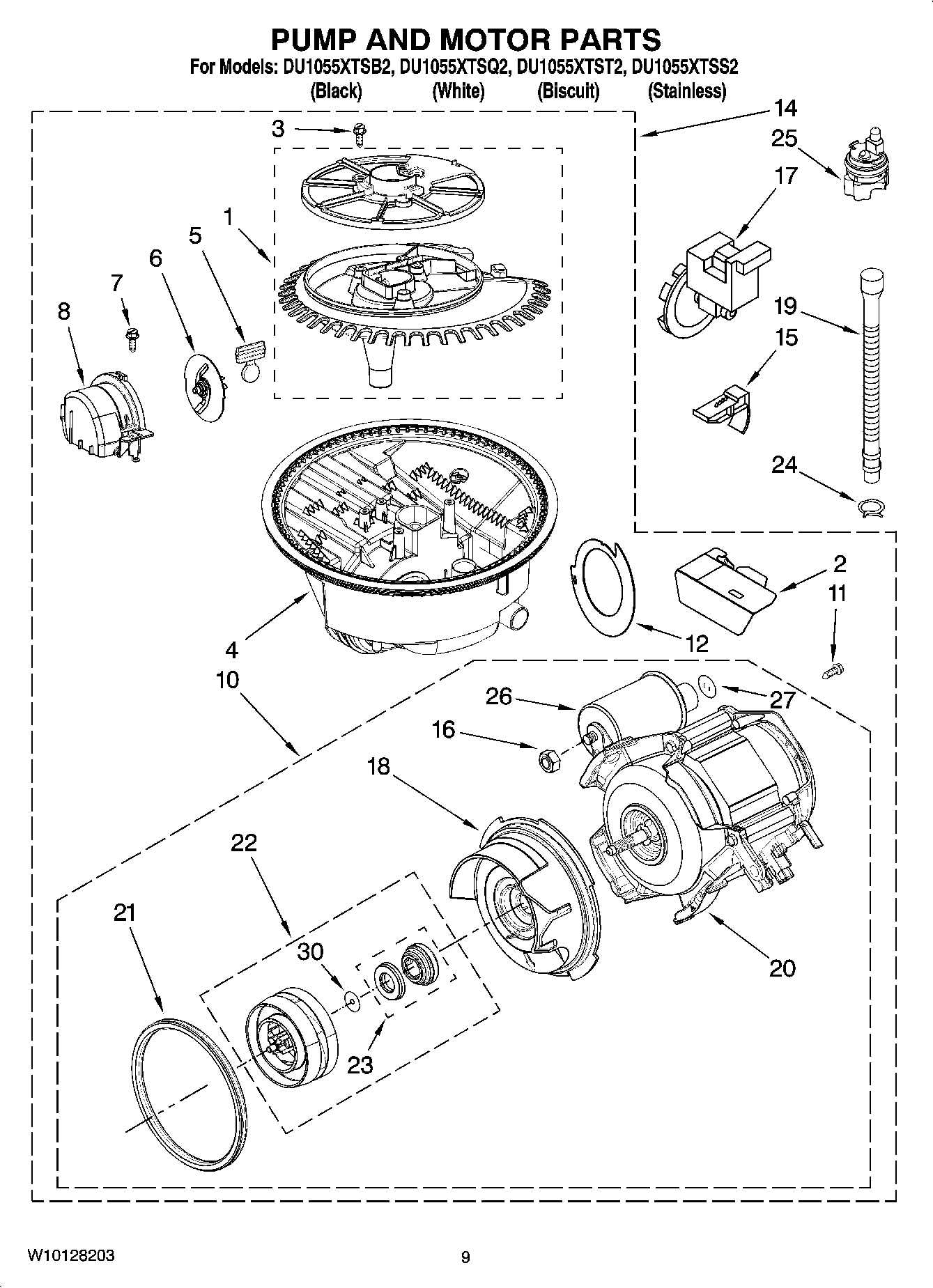 08 - PUMP AND MOTOR PARTS