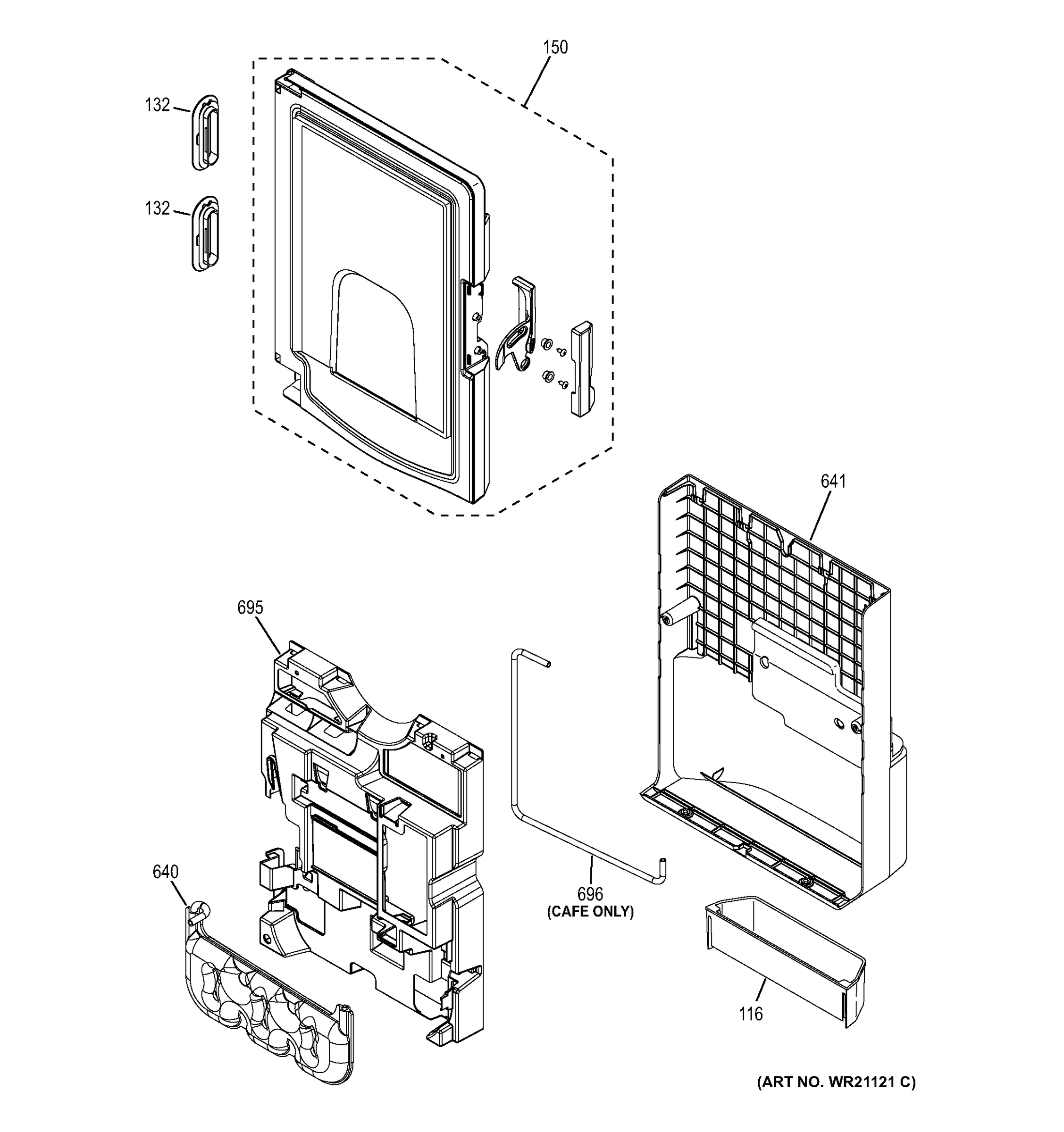 INJECTION MOLDED DOOR RETROFIT KIT