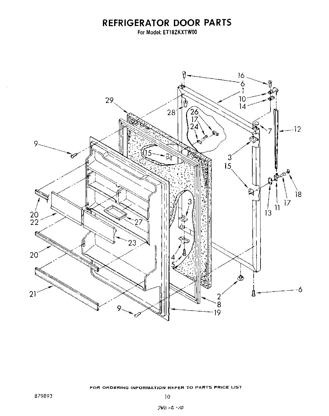 08 - REFRIGERATOR DOOR , LIT/OPTIONAL
