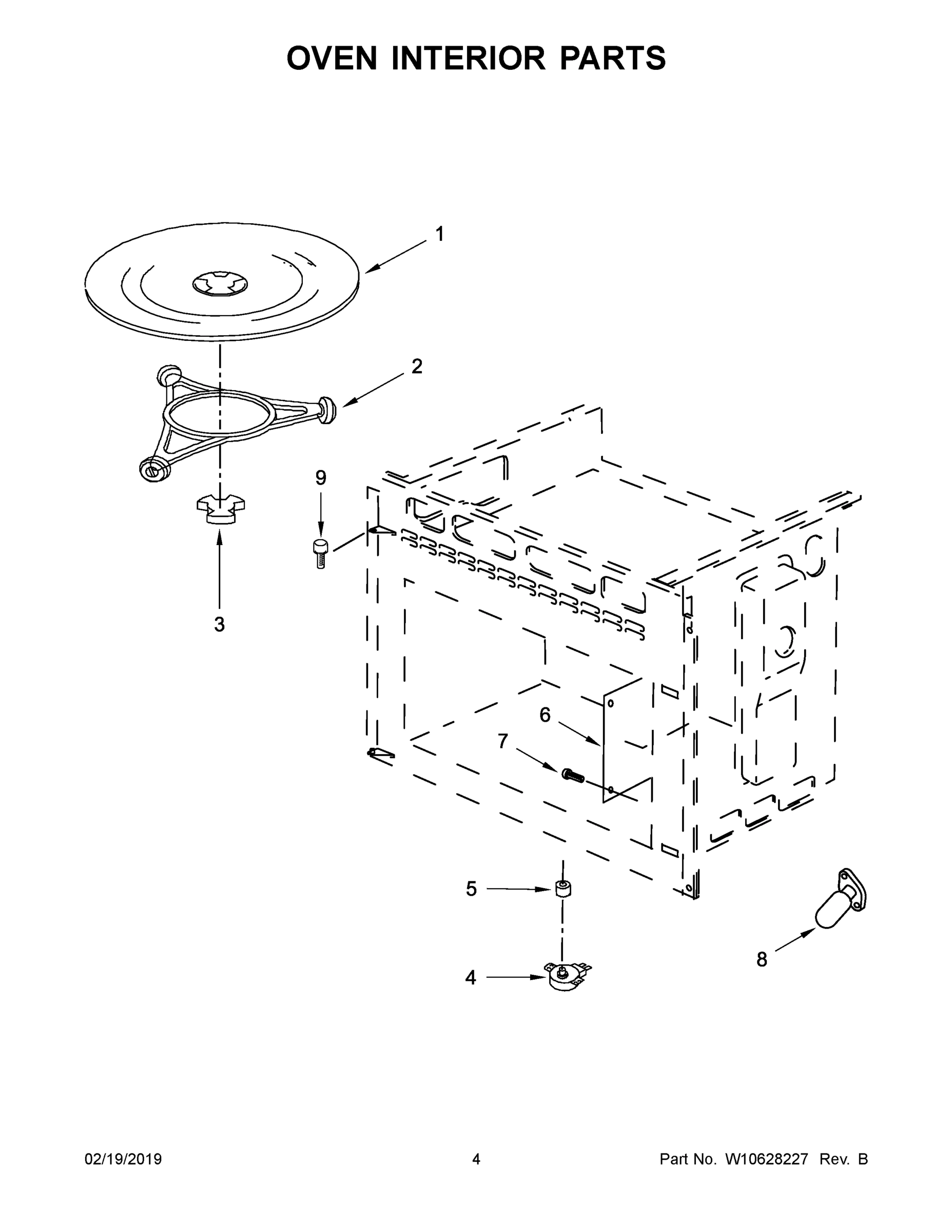 03 - OVEN INTERIOR PARTS