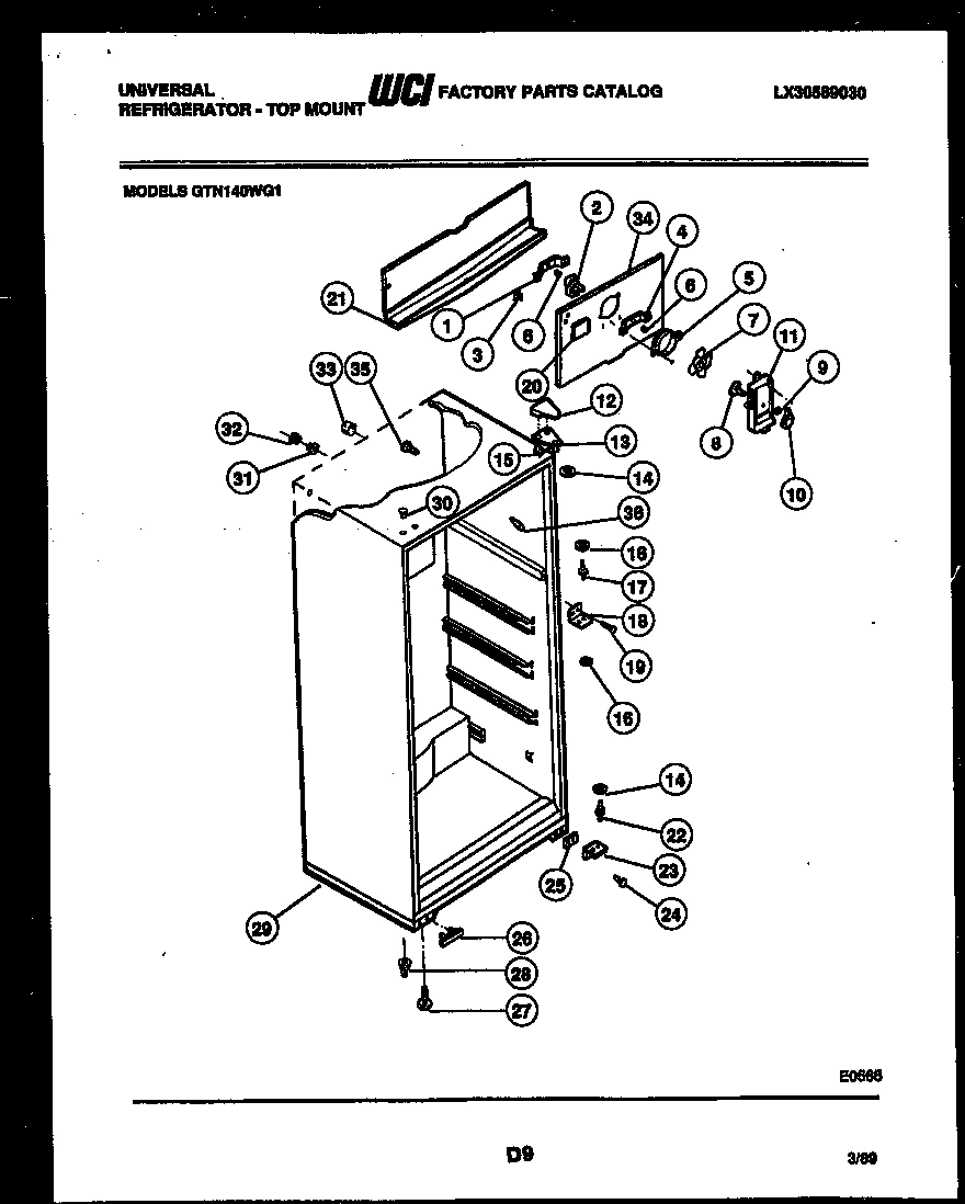03 - CABINET PARTS