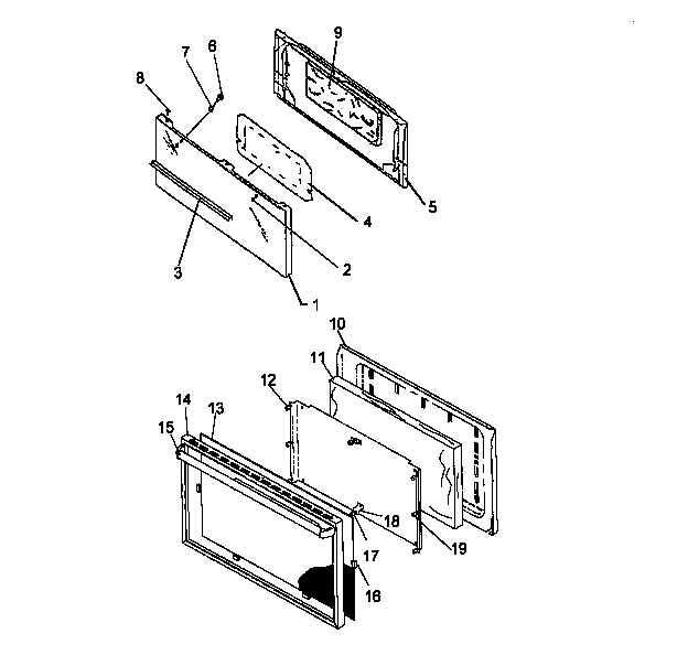 06 - OVEN DOOR ASSY
