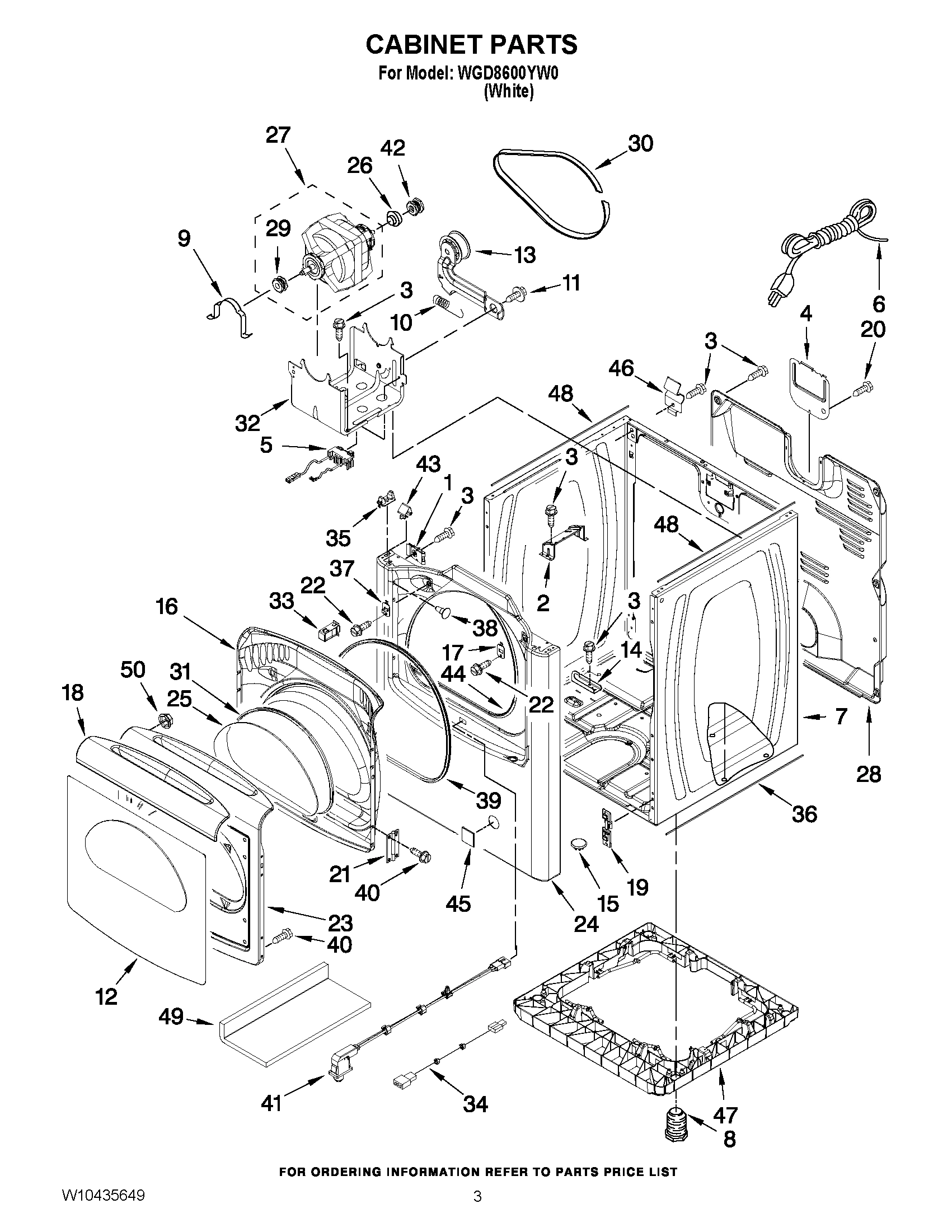 02 - CABINET PARTS