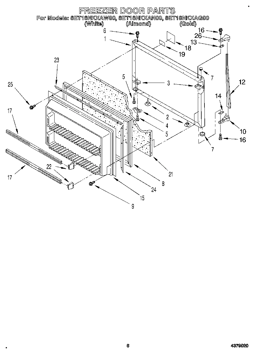 05 - FREEZER DOOR
