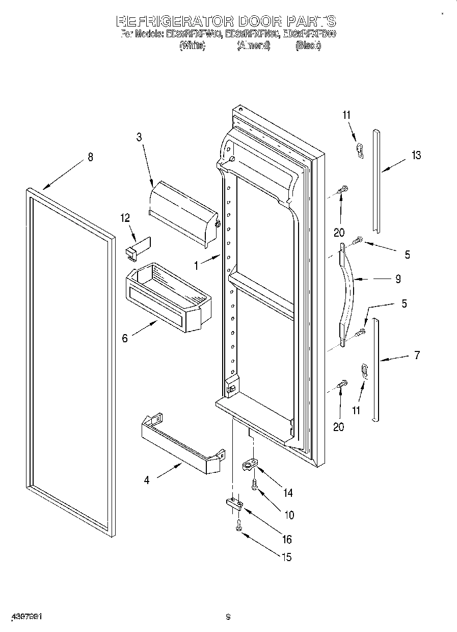 06 - REFRIGERATOR DOOR