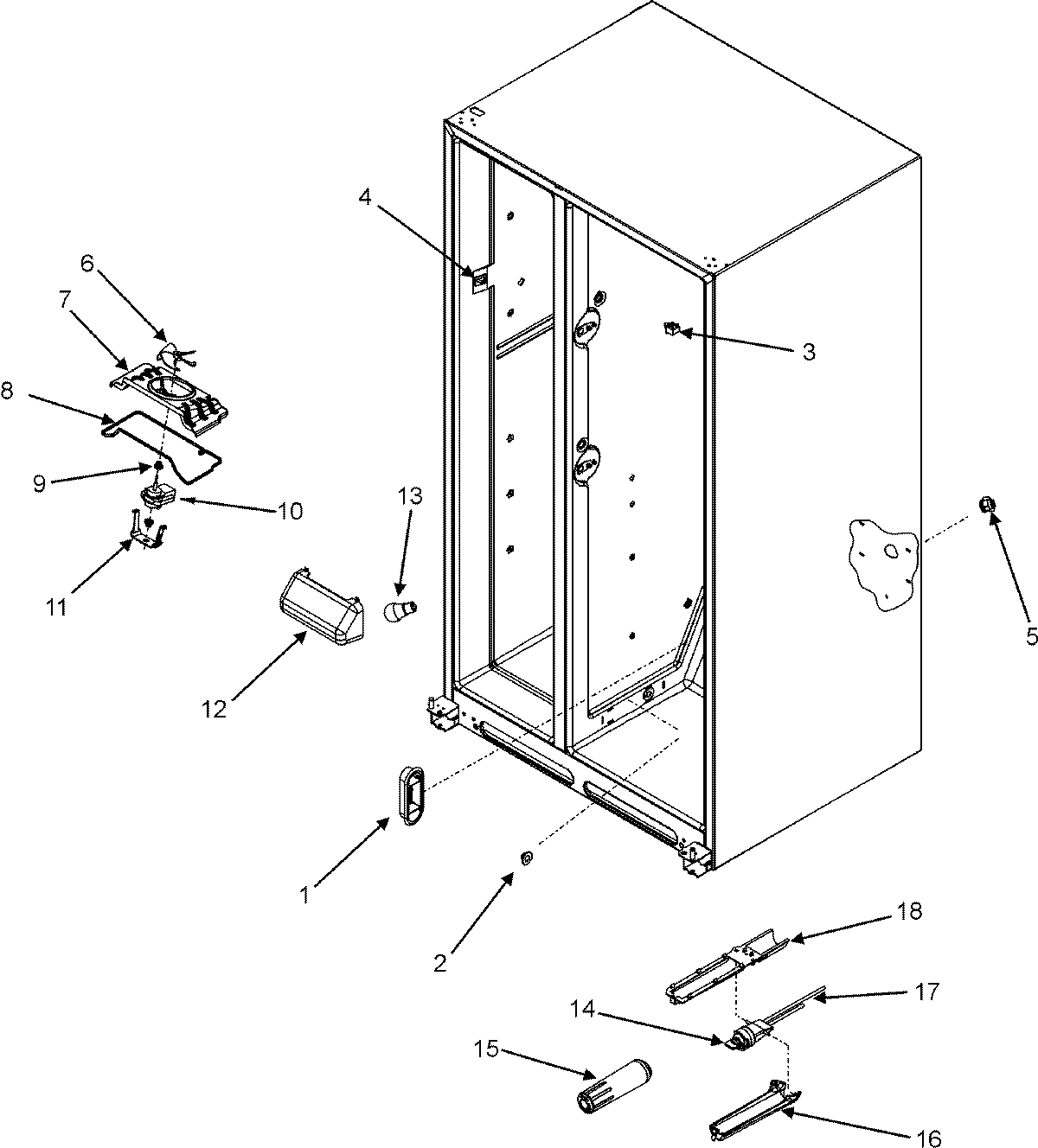 05 - EVAP FAN ASSY AND LIGHTS