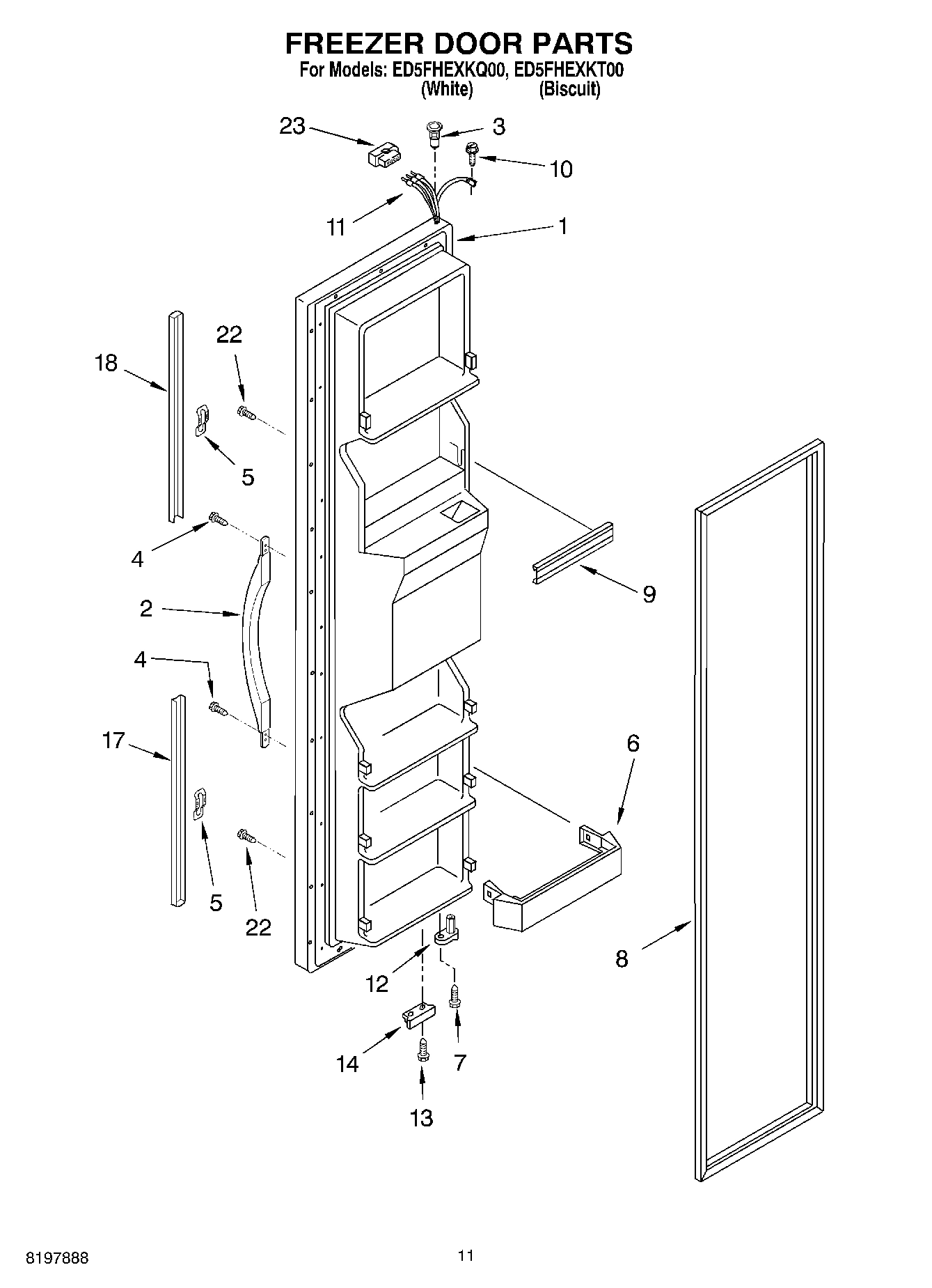 07 - FREEZER DOOR