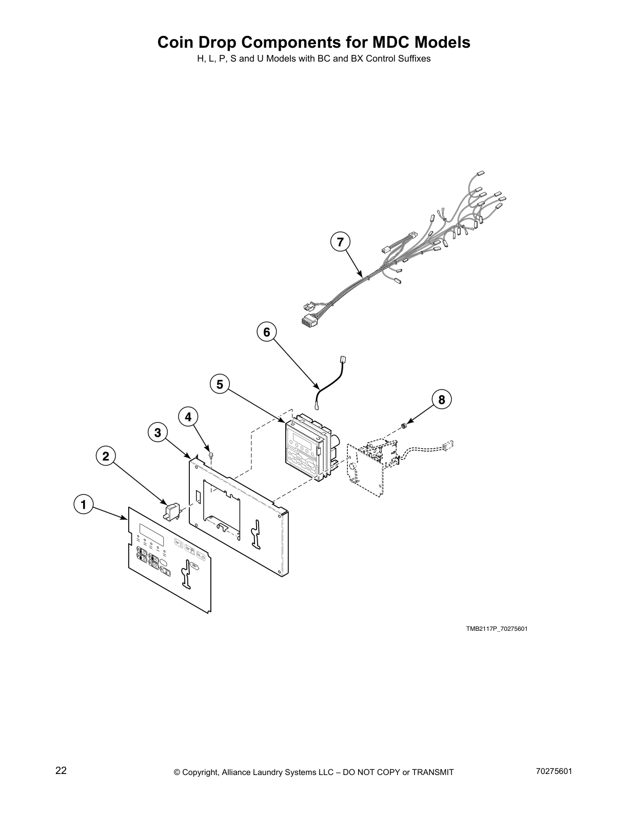 Coin Drop Components for MDC Models