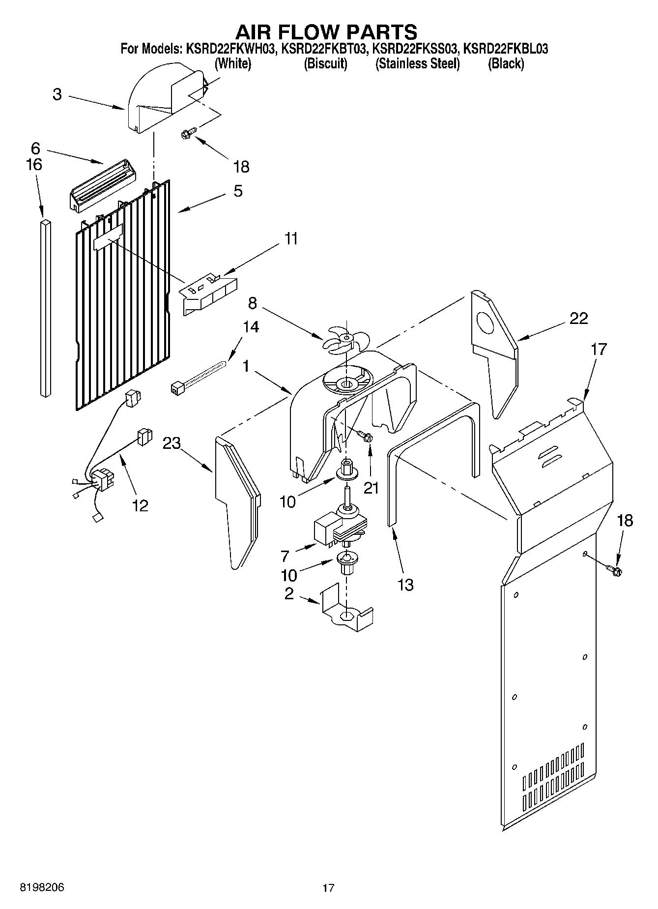 10 - AIR FLOW PARTS