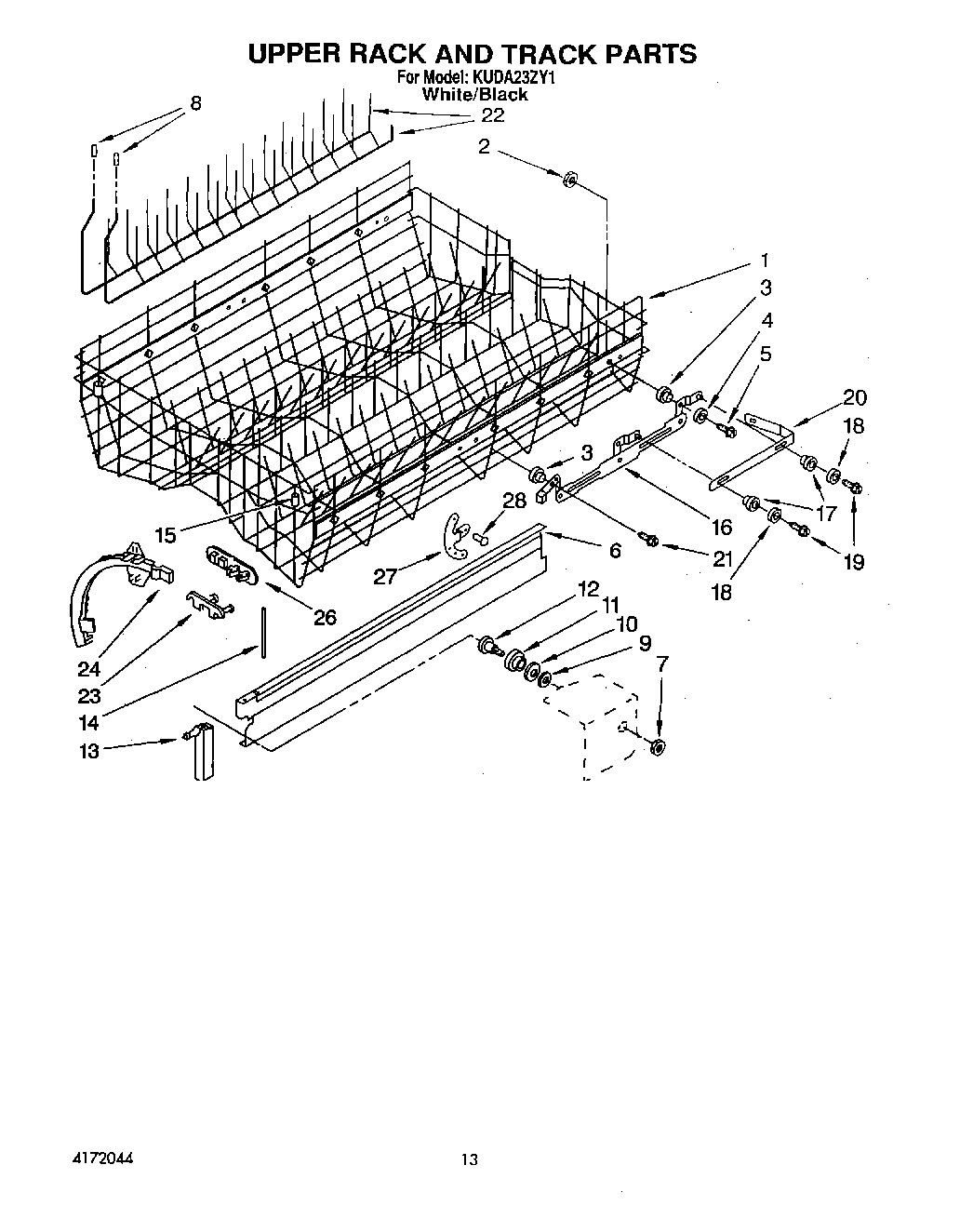 10 - UPPER RACK AND TRACK