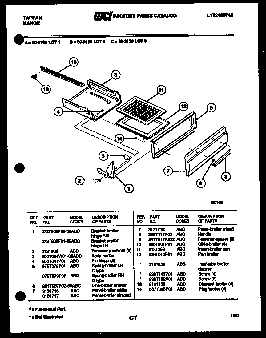05 - BROILER DRAWER PARTS